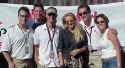Jewel with the Mix 93 Staff.