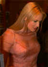 picture: Close-up of Jewel in very warm lighting.